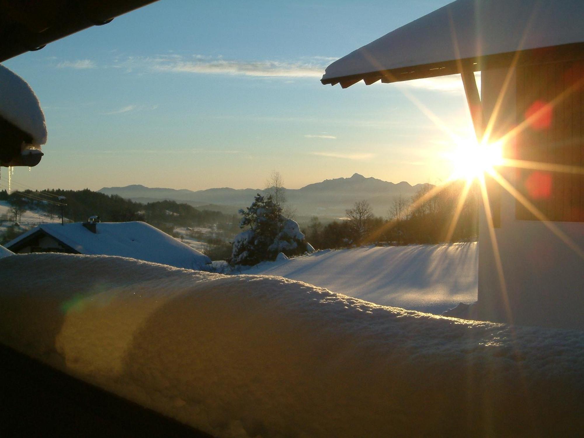 Gaestehaus Alpina Hotel Bad Kohlgrub Luaran gambar